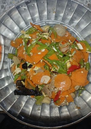 Foto resep Tumis buncis pelangi