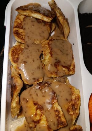 Foto resep Tahu Panggang Saus Wijen