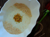 فرنی عسلی کنجدی