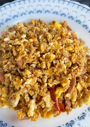 Foto resep TTT (Tumis Telur Tuna)