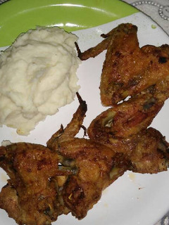 Una foto de Alitas de pollo al horno