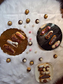 صورة لوصفة ليزيكلار او اكلير des éclairs 🌸🌼