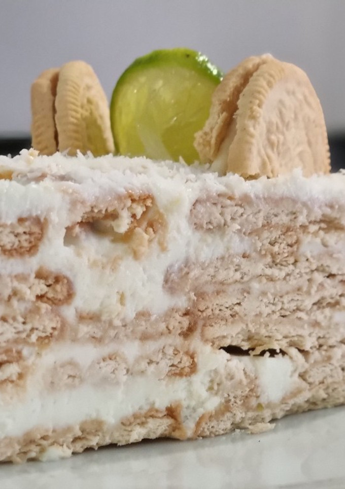 Una foto de Tarta de limón y lima