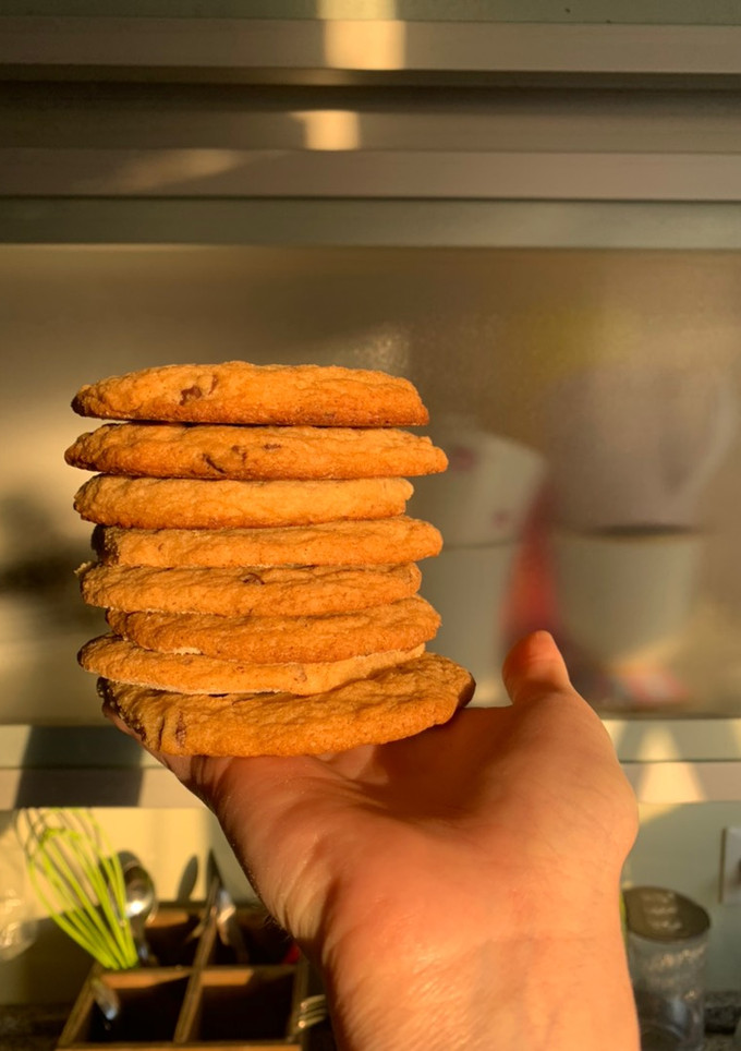Una foto de Cookies con chips de chocolate