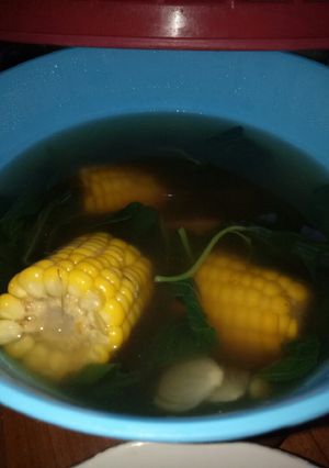 Foto resep Sayur bayam jagung manis