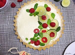 Foto resep Raspberry Lime Pie