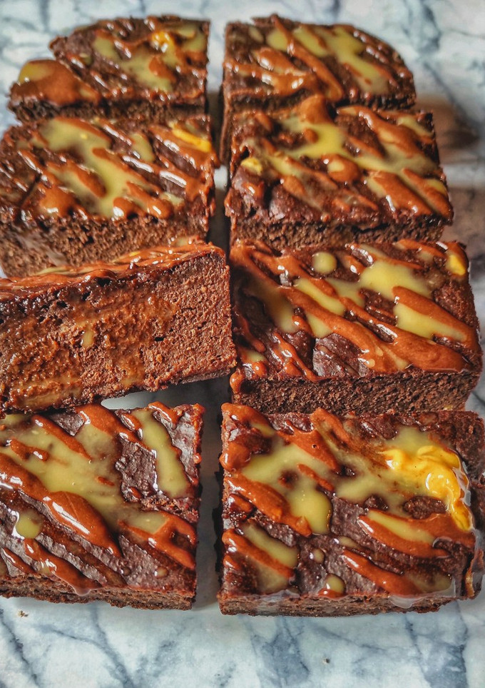 Una foto de Brownie Nutella saludable
