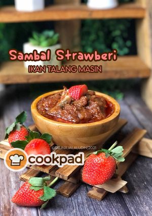 Gambar Sambal Strawberi Ikan Talang Masin