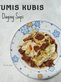 Foto resep Tumis Kubis Daging Sapi