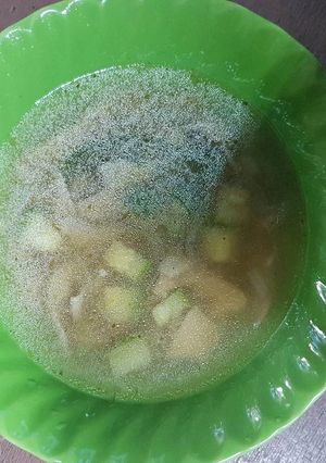 Una foto de Sopa de setas