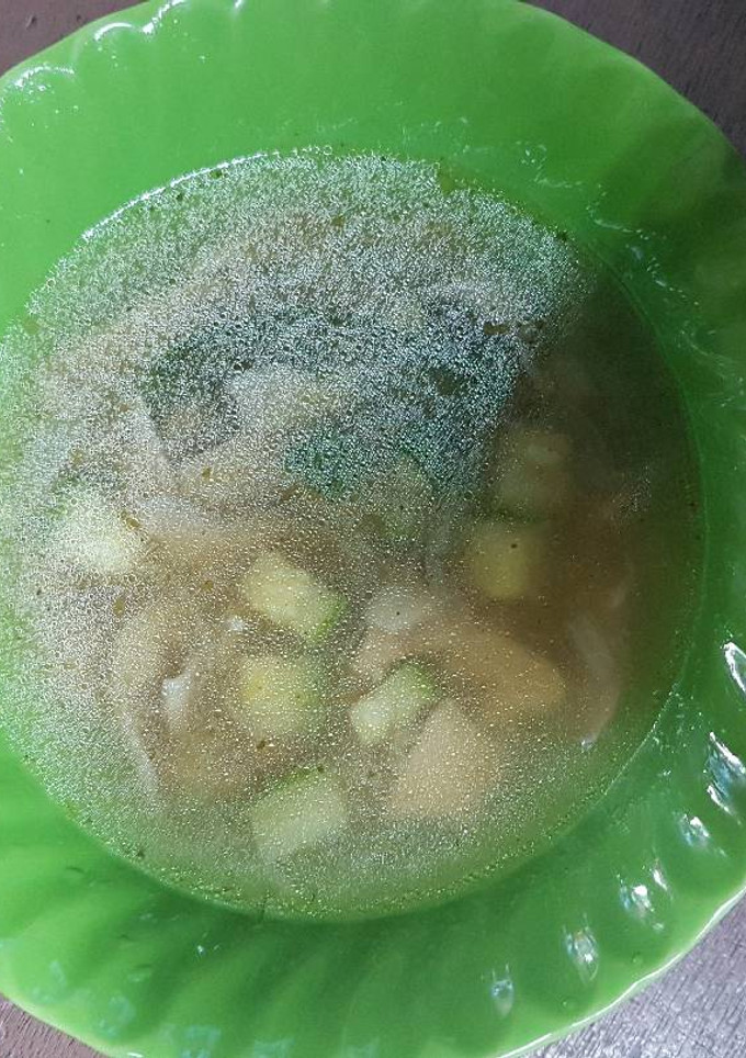 Una foto de Sopa de setas