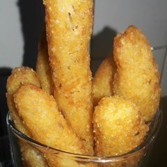 A picture of Vrat (farali)finger fries.