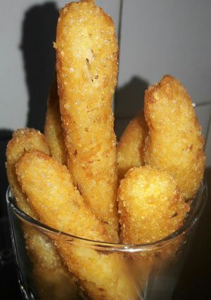 A picture of Vrat (farali)finger fries.