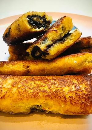 A picture of Quick Choco French Toast Roll Ups.