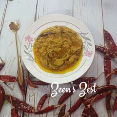Andhra Beerakaya Chutney/Ridge Gourd Chutney A picture of Andhra Beerakaya Chutney/Ridge Gourd Chutney.