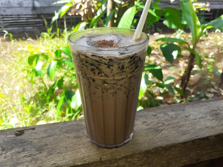 Cara Mudah Membuat Resep 19. Es Cappucino Cincau yang Lezat Sekali Anti Ribet, Lezat
