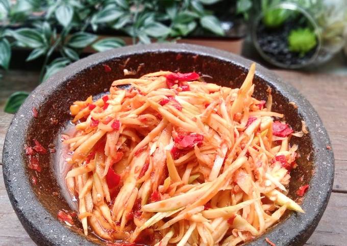Resep Sambal mangga muda, Enak