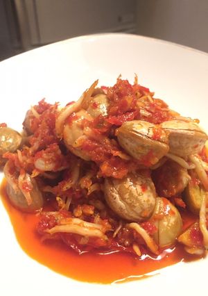 Foto resep 009. Balado Teri Nasi Jengkol