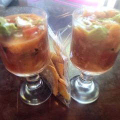 A picture of Your Shrimp Ceviche Cocktail de Cameron.