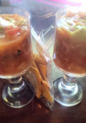 A picture of Your Shrimp Ceviche Cocktail de Cameron.