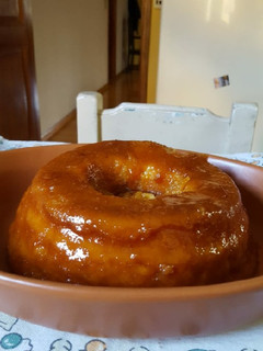 Una foto de Budín de pan
