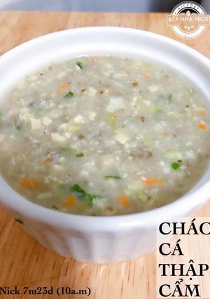 Hình của món Cháo cá thập cẩm.