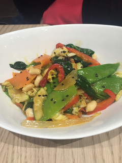 Una foto de Verduras salteadas