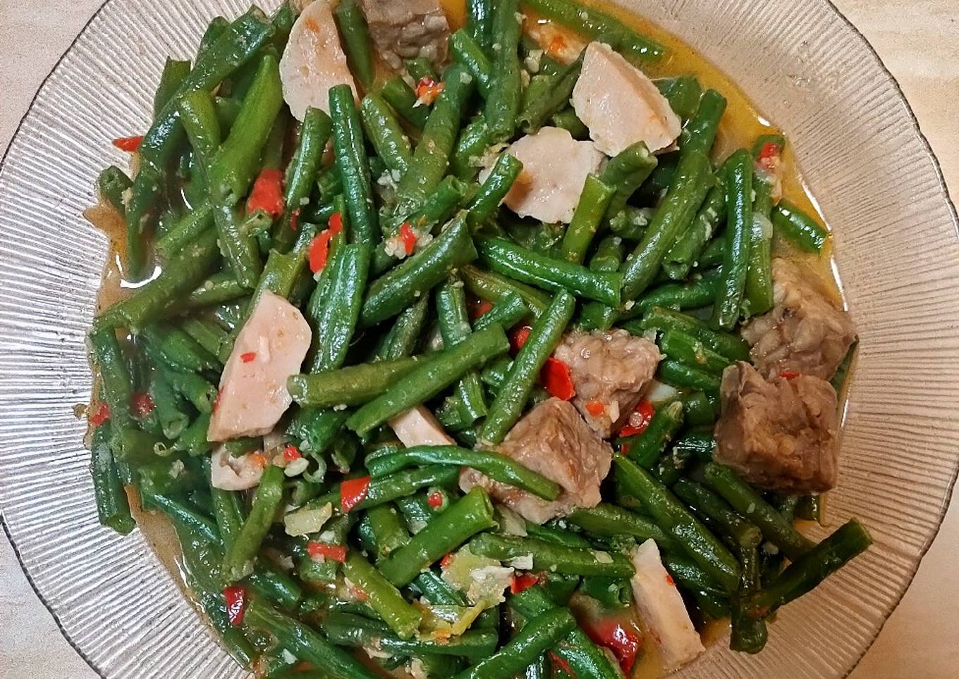 Oseng Kacang & Tempe Semangit