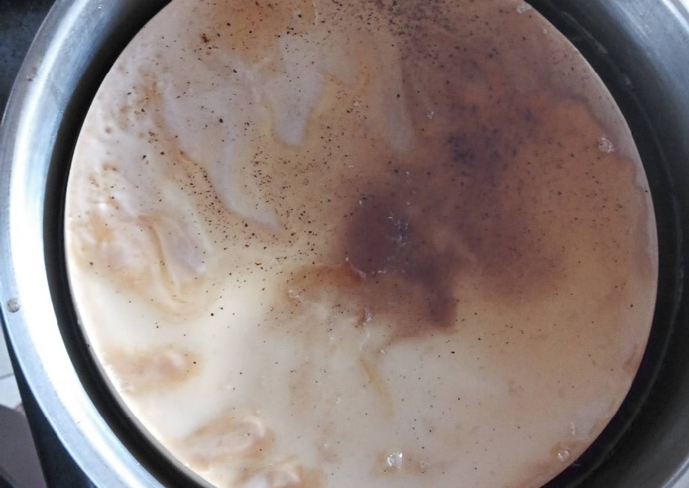 Flan de café sin huevo y sin horno 🍮