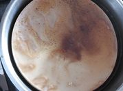 Una foto de flan con grenetina