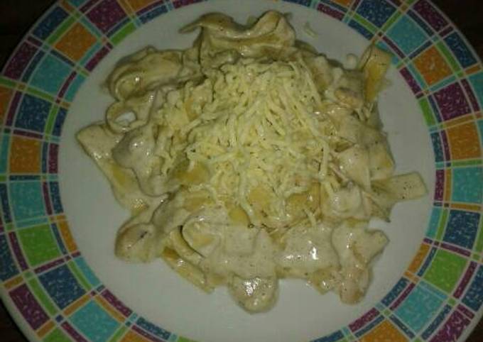 Standar Cara mudah memasak Fettucini black pepper dijamin gurih