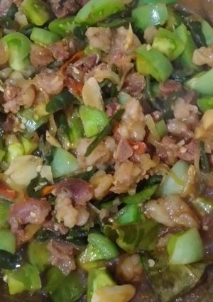 Foto resep Oseng tetelan cabai hijau