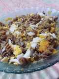 Fideos integrales+salsa de zapallo