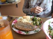 Una foto de ensalada para congelar