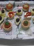 Tartaletas con alcachofas