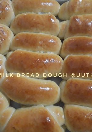 Foto resep Milk Bread Dough - done