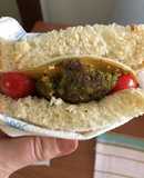 Panino succulento vegan