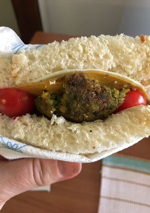 Foto di Panino succulento vegan