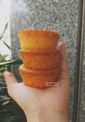 Hình của món Bánh bông lan cam bơ.