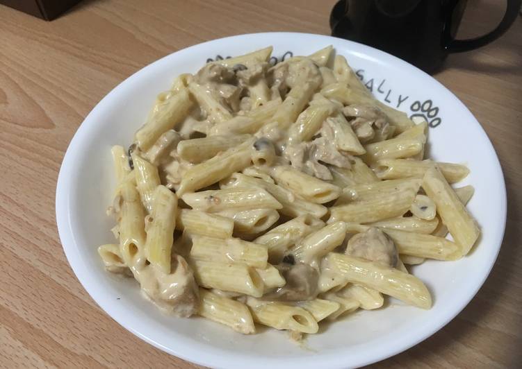 Recipe of Favorite Chicken Alfredo Pasta