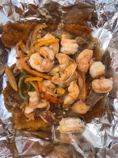 Una foto de Camarones a la Mantequilla