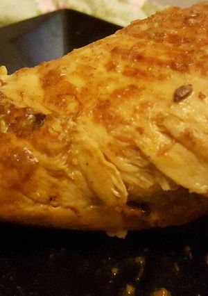 Una foto de Pechugas de pollo a la mostaza