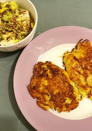 Une photo de Galettes de pommes de terre