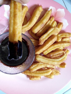 Foto resep Churros saos coklat