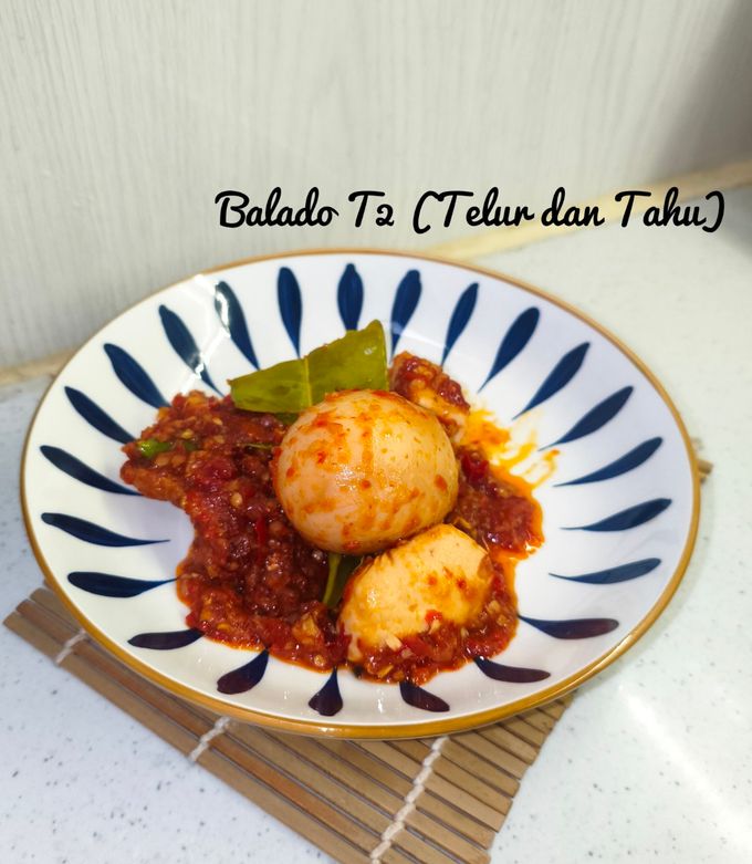 Foto resep Balado T2 (Telur dan Tahu)