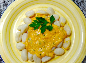 Una foto de Salsa de calabaza para pastas