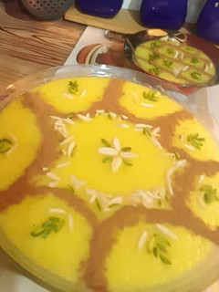 عکسی از دستور شله زرد
