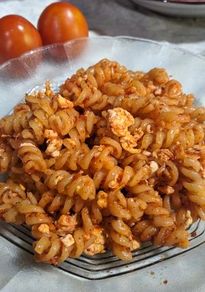 Foto resep Makaroni telor (maklor)