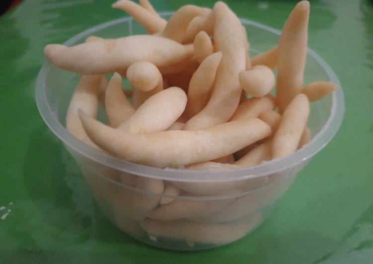 Cara Buat Stik Keju/Telor Gabus Keju Istimewa