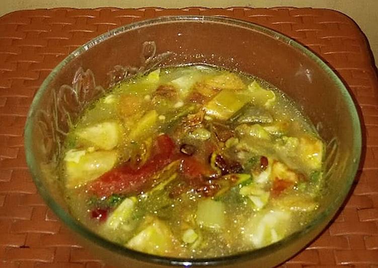 Soto tetelan sederhana